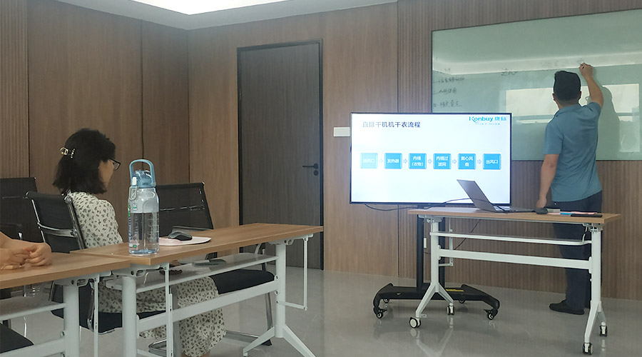 強(qiáng)化知識(shí) 提升技能！金環(huán)電器開(kāi)展衣物烘干機(jī)產(chǎn)品知識(shí)培訓(xùn)