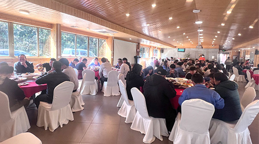 金環(huán)電器開工宴！吃飽喝足加油干迎戰(zhàn)2023！