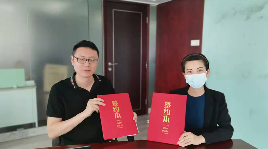 祝賀！金環(huán)電器與寧波某品牌電商客戶(hù)再次合作，簽約成功！