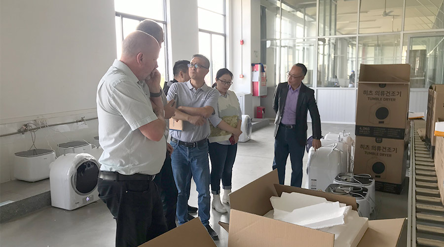 搶訂單 拼合同！金環(huán)電器積極推進滾筒衣服烘干機訂單增長